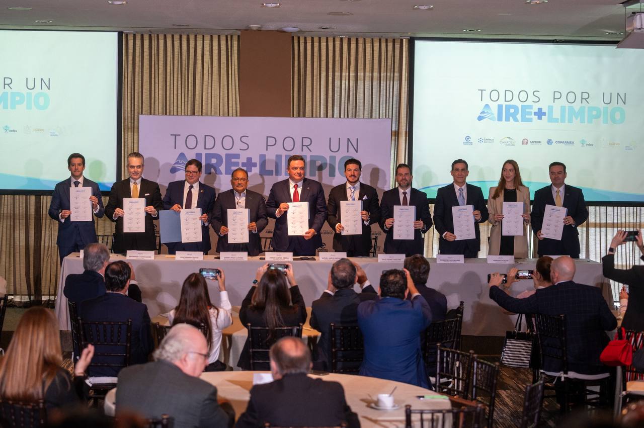 Se suma Escobedo a IP y Estado para mejorar la calidad del aire