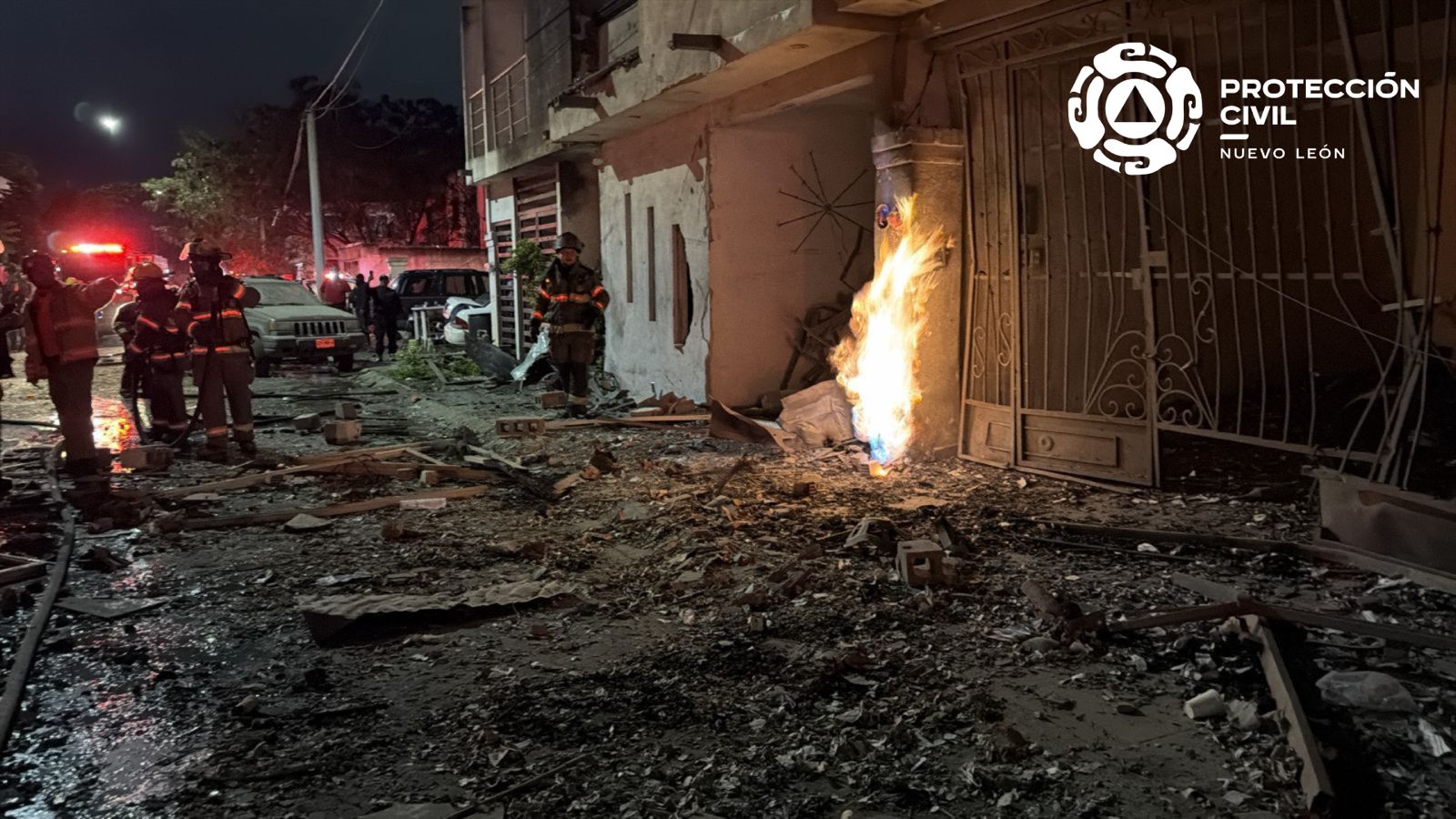 Explosión en Pesquería
