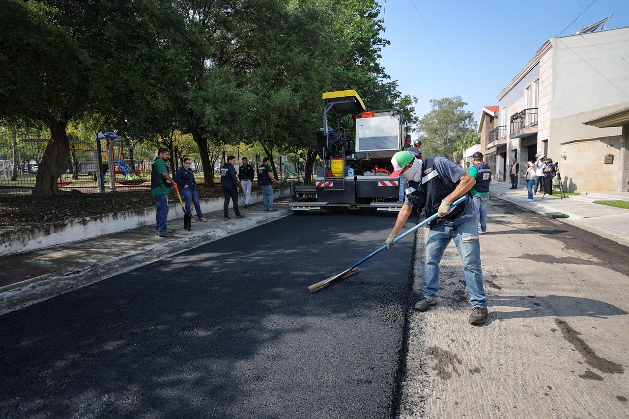 San Pedro entrega 118 “calles de primera”