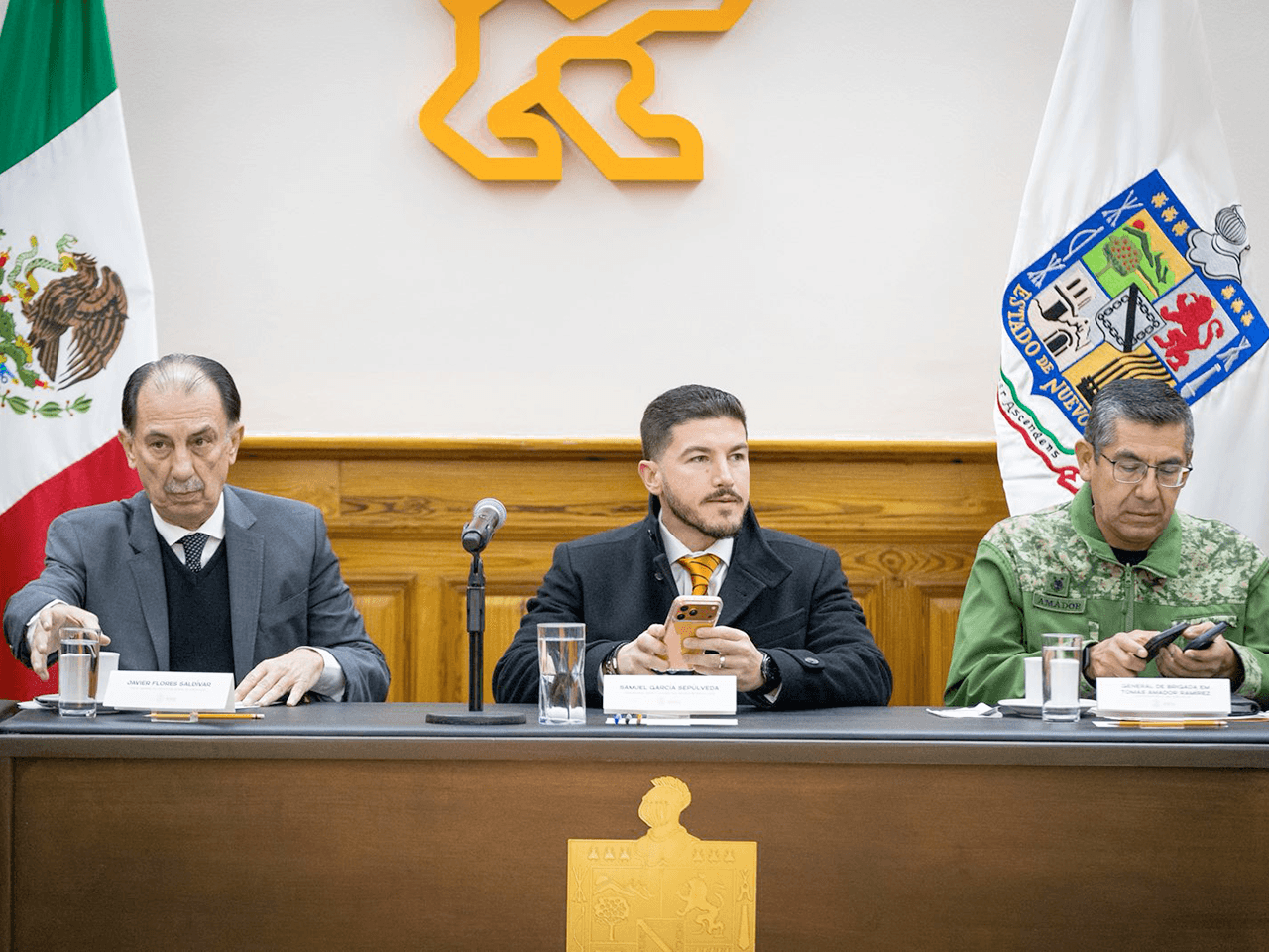 Mesa de Construcción de Paz, realizada en el Palacio de Gobierno del Estado