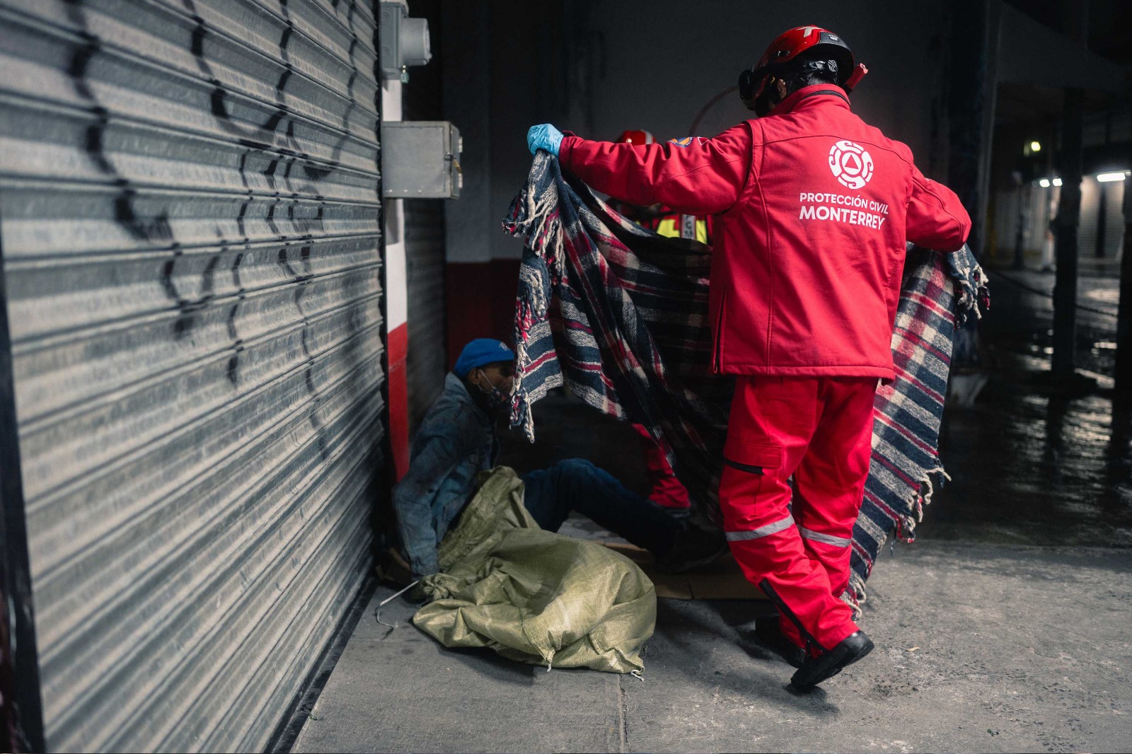 Implementa Monterrey acciones por frente frío y lluvia
